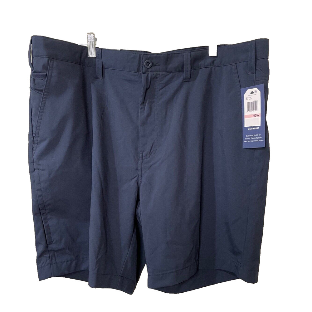 The Golf Short Navy Nautica Shorts Men's 40W 8.5" Wicking Navtech NWT
